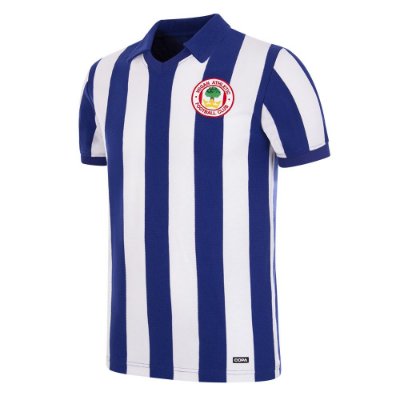 Wigan Athletic FC Retro Voetbalshirt 1980-1981 afbeelding
