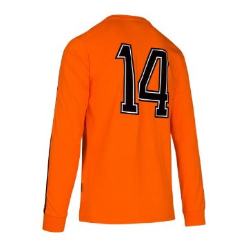 Cruyff - Holland Retro Football Shirt WC 1974 + Number 14 - Kids (Longsleeves) Cruyff - Holland Retro Football Shirt WC 1974 + Number 14 - Kids (Longsleeves)