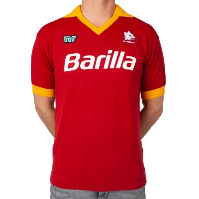 NR Nicola Raccuglia - AS Roma Official Retro Voetbalshirt 1987-1988 + afbeelding