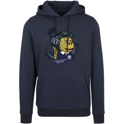 Rugby Vintage - Schotland 'Bored' Lochie Hoodie - Navy afbeelding