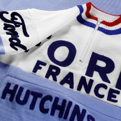 Magliamo Ford France Team Retro Wielershirt 1966 Korte Mouwen