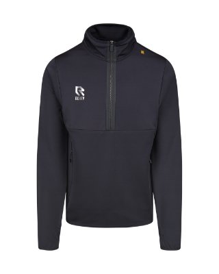 Robey - Off Pitch Scuba Half-Zip Top - Zwart afbeelding