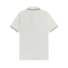 Fred Perry - Twin Tipped Poloshirt - Snow White/ Desert