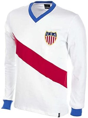 Verenigde Staten Retro Voetbalshirt WK 1950 afbeelding