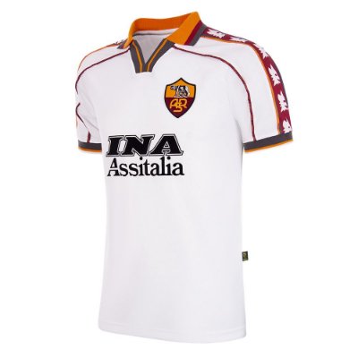 AS Roma Retro Shirt Uit 1998-1999 afbeelding