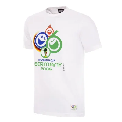 COPA Football - Duitsland World Cup 2006 Logo T-Shirt - Wit afbeelding