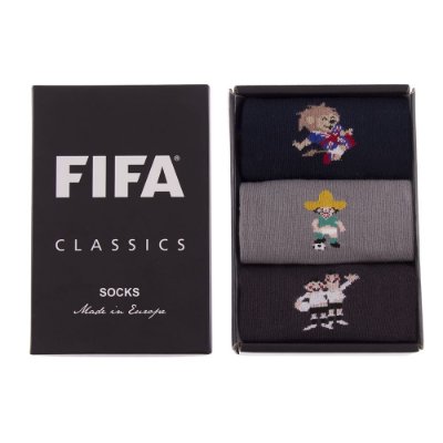 COPA Football - WK 1966-1970-1974 Mascotte Casual Sokken Box Set afbeelding