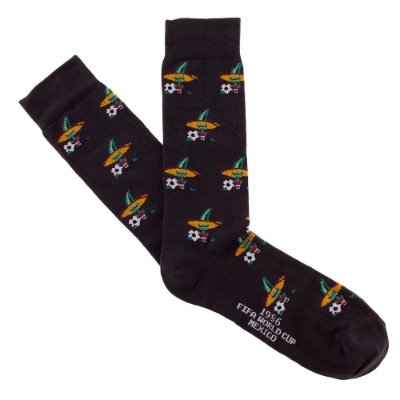 COPA Football - Mexico World Cup 1986 Mascotte Casual Sokken - Zwart afbeelding
