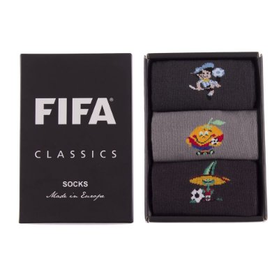COPA Football - WK 1978-1982-1986 Mascotte Casual Sokken Box Set afbeelding