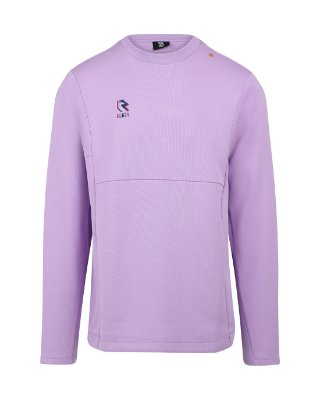 Robey - Off Pitch Cotton Sweater - Lila afbeelding