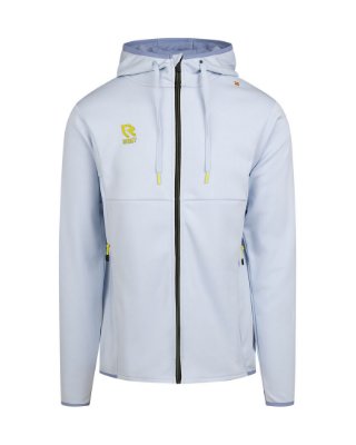 Robey - Off Pitch Scuba Full-Zip Hooded Track Jacket - Opal afbeelding