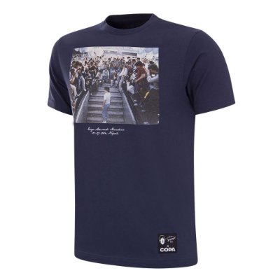 Maradona X COPA 1984 Napoli Presentation T-Shirt - Navy afbeelding