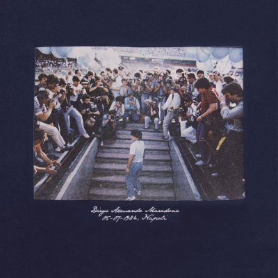 Maradona X COPA 1984 Napoli Presentation T-Shirt –