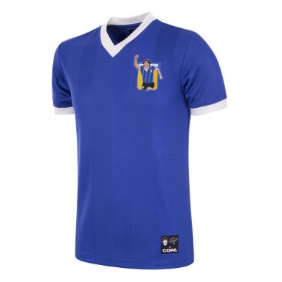 Maradona X COPA Argentinië Retro Shirt Uit WK 1986 afbeelding