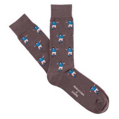 Maradona X COPA Napoli Casual Sokken - Grijs afbeelding
