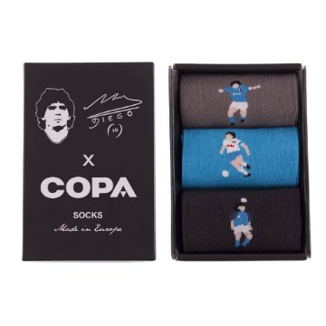 Maradona X COPA Napoli Casual Sokken Box Set Maradona X COPA Napoli Casual Sokken Box Set