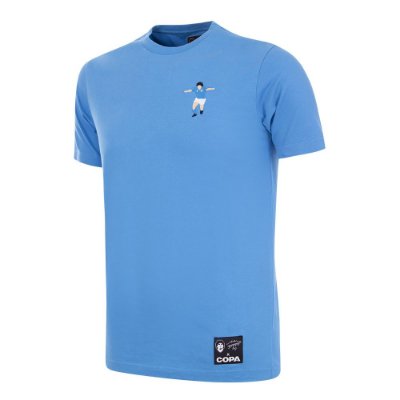 Maradona X COPA Napoli Embroidery T-Shirt - Blauw afbeelding