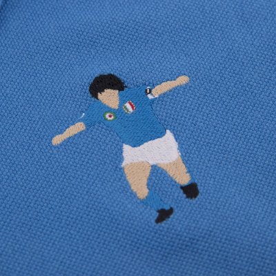 Maradona X COPA Napoli Embroidery Poloshirt –