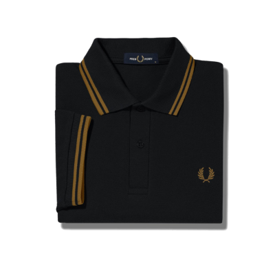 Fred Perry – Twin Tipped Polo Shirt – /Shaded Stone