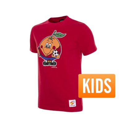 COPA Football - Spanje World Cup 1982 Mascotte T-Shirt - Rood - Kinder afbeelding