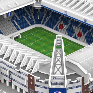 SC Heerenveen Abe Lenstra Stadion - 3D Puzzel SC Heerenveen Abe Lenstra Stadion - 3D Puzzel