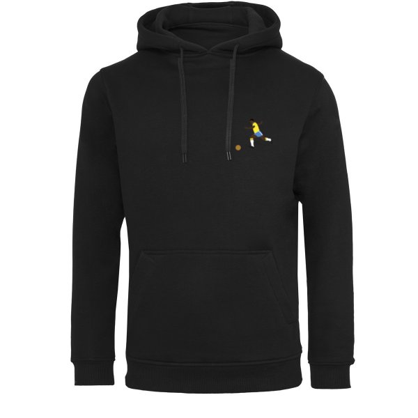 FC Eleven - Pelé O Rei Brazilië Hoodie - Zwart