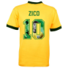 Brazil Retro Shirt World Cup 1982 + Zico 10 (Photo Style)