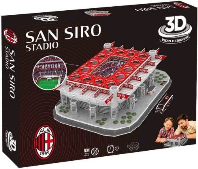Eleven Force - AC Milan San Siro Stadion - 3D Puzzel afbeelding