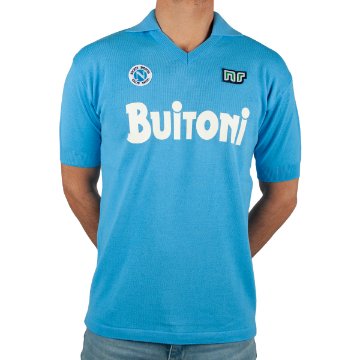 NR Nicola Raccuglia - Napoli Official Replica Football Shirt 1986-1987 + Number 10 (Maradona) NR Nicola Raccuglia - Napoli Official Replica Football Shirt 1986-1987 + Number 10 (Maradona)