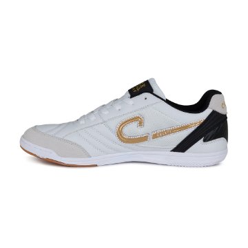 Cruyff - Libra Zaalvoetbalschoenen (IN) - Wit/ Goud Cruyff - Libra Zaalvoetbalschoenen (IN) - Wit/ Goud