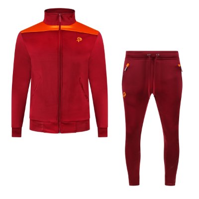 Pouchain - Nardi Trainingspak - Bordeaux Rood afbeelding