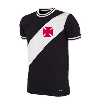 Vasco Da Gama Retro Voetbalshirt 1970 afbeelding
