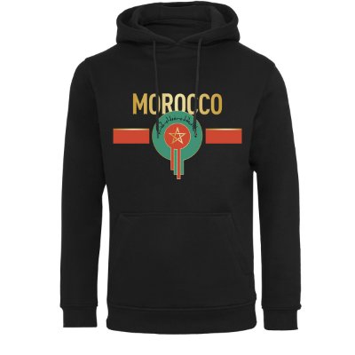 FC Eleven - Atlas Lions Marokko Hoodie - Zwart afbeelding
