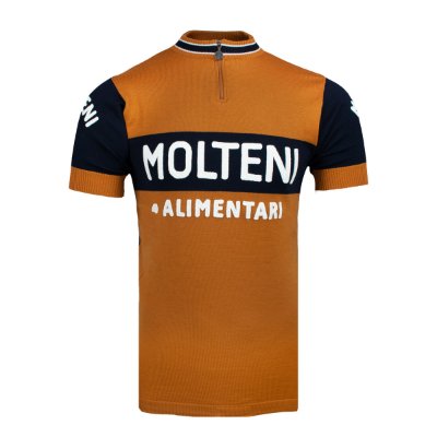 Magliamo - Molteni Team Retro Wielershirt 1974 (Korte Mouwen) afbeelding