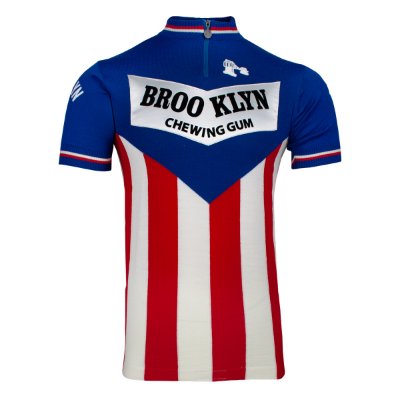 Magliamo - Brooklyn Team 1975 Retro Wielershirt Roger De Vlaeminck (Ko afbeelding