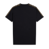 Fred Perry - Contrast Tape Ringer T-Shirt - Black/ Gold