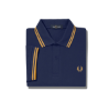 Fred Perry - Twin Tipped Heren Poloshirt - Navy
