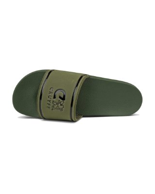 Cruyff – Agua Copa Slippers – Donkergroen