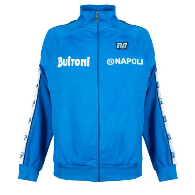 NR Nicola Raccuglia - Napoli Retro Trainingsjack 1987-1988 afbeelding