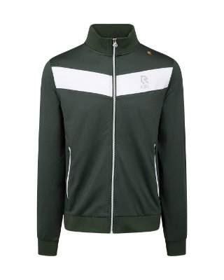 Robey - Tennis Shank Trainingsjack - Donkergroen afbeelding