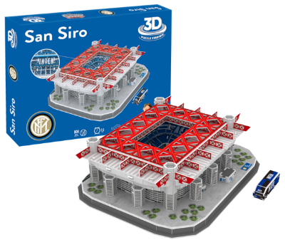 Eleven Force - Inter Milan Giuseppe Meazza Stadion - 3D Puzzel afbeelding