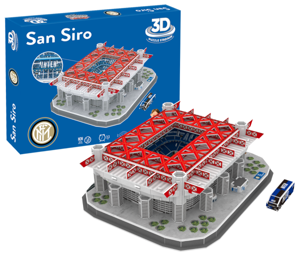 Inter Milan Giuseppe Meazza Stadium - 3D Puzzle