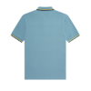Fred Perry - Twin Tipped Poloshirt - Ash Blue/ Golden/ Navy