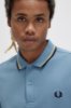 Fred Perry - Twin Tipped Poloshirt - Ash Blue/ Golden/ Navy