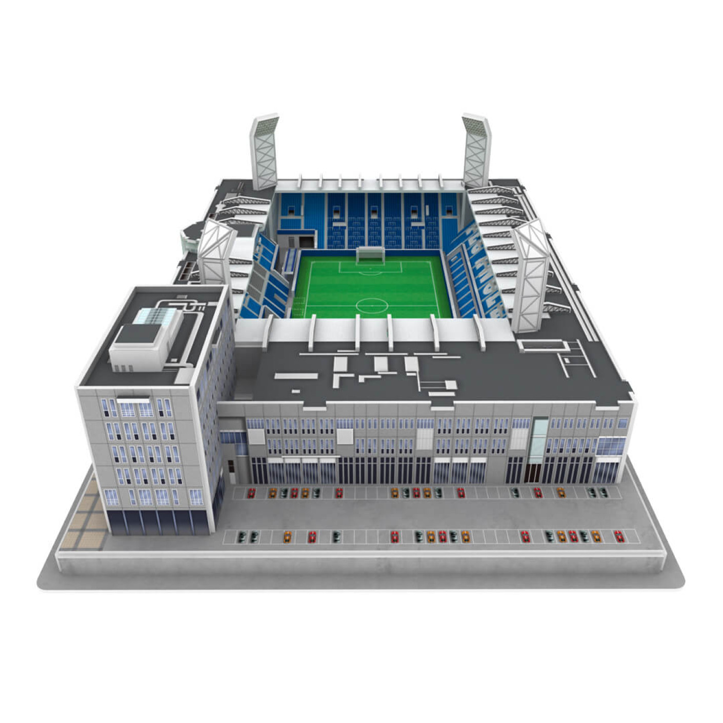 FC Barcelona Camp Nou Stadion - 3D Puzzel