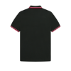 Fred Perry - Twin Tipped Polo Shirt - Night Green/ Bright Pink/ Washed Red