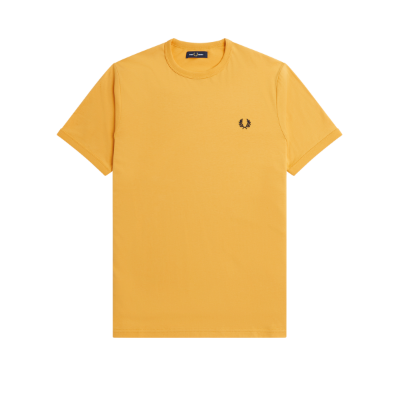 Fred Perry - Ringer T-Shirt - Golden Hour afbeelding