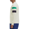 Fred Perry - Panelled Long Sleeve T-Shirt - Ecru