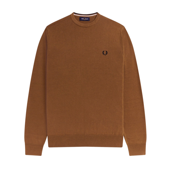 Fred Perry - Crew Neck Sweatshirt - Shaded Stone