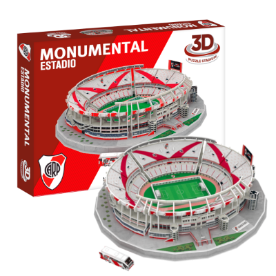 Eleven Force - River Plate Estadio Monumental - 3D Puzzel afbeelding